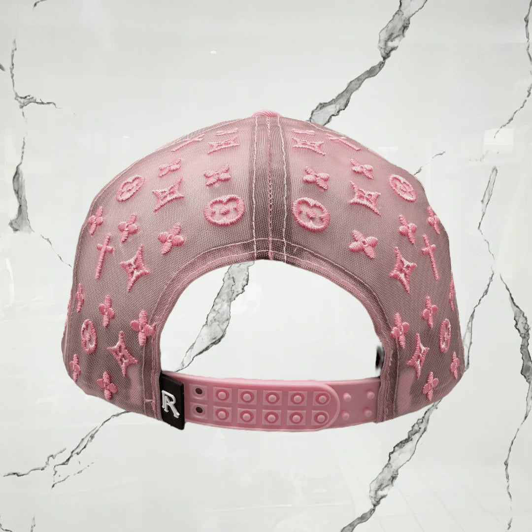 GORRA RUDE AWAKENINGS LALALA PINK MONOGRAM