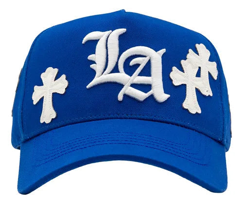 GORRA 31 HATS - LA CHROME AZUL