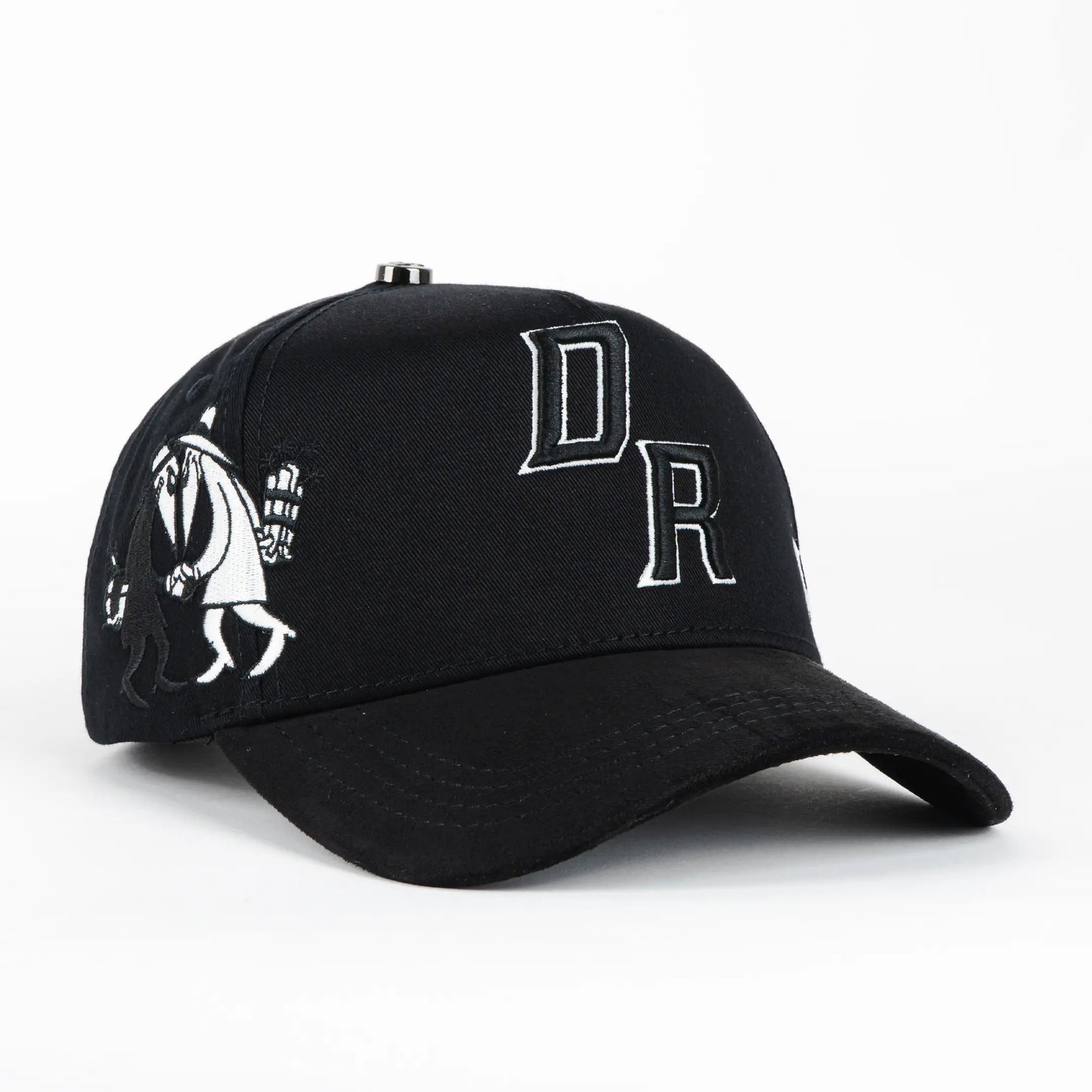 Gorra El Dreamer Hats TRUST ISSUES BLK VISOR SUEDE | Snapback Visera Curva