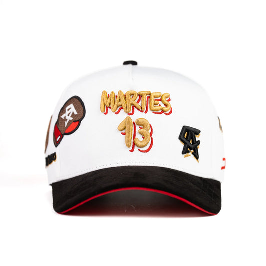 JC HATS - MARTES 13 WHITE