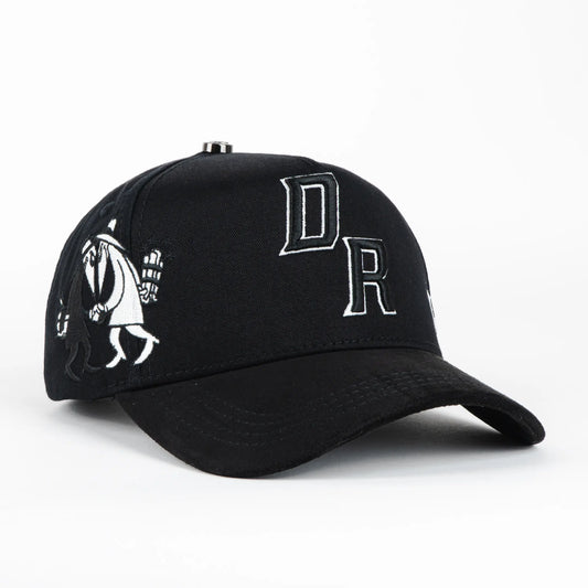 Gorra El Dreamer Hats TRUST ISSUES BLK VISOR SUEDE | Snapback Visera Curva